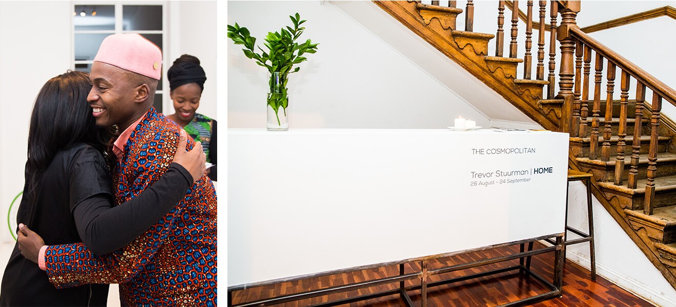 Trevor held his first solo exhibition, titled “HOME”, with Hazard Gallery at The Cosmopolitan in Maboneng earlier this year. Trevor held his first solo exhibition, titled “HOME”, with Hazard Gallery at The Cosmopolitan in Maboneng earlier this year.